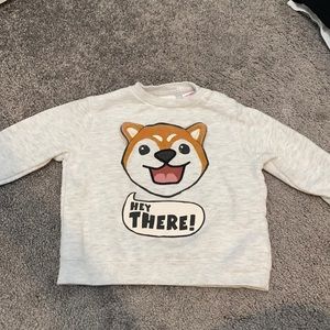Zara baby sweatshirt 12-18 months